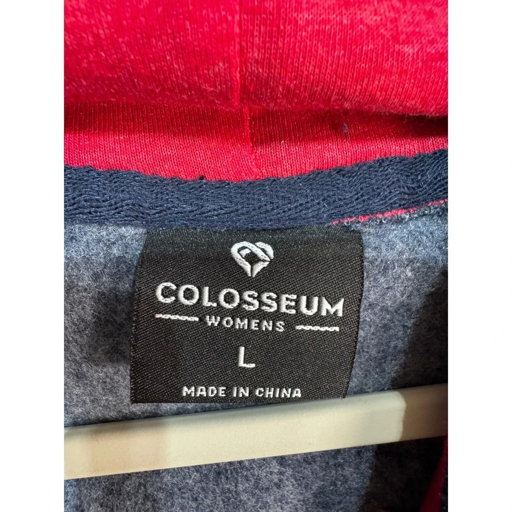 Colosseum Robert Morris Colonials Pullover Hoodie NCAA Women's Large Navy Cozy